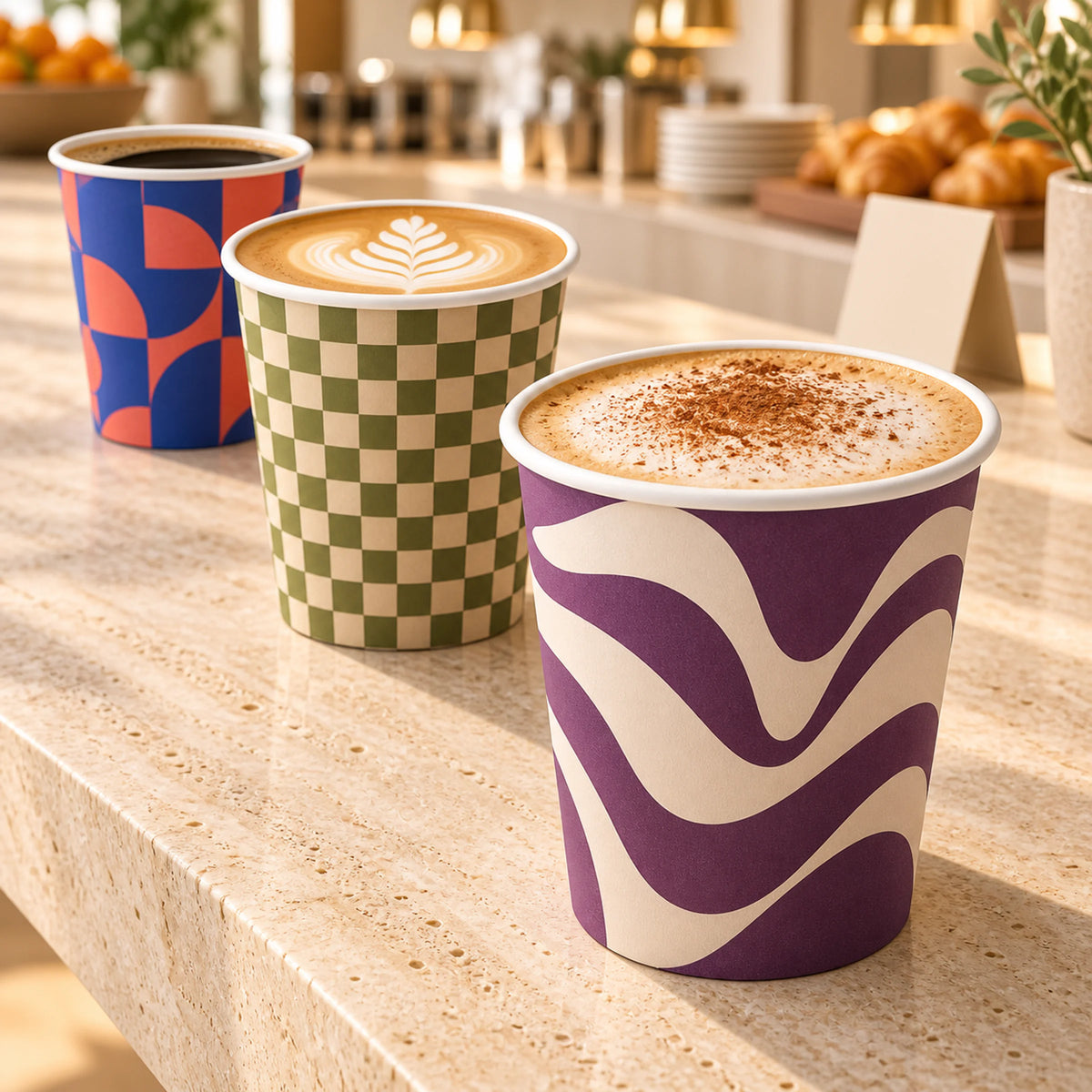Custom Single Wall Paper Cups