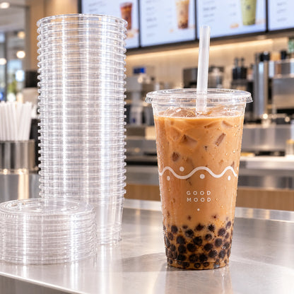 Custom Clear PET Plastic Cups