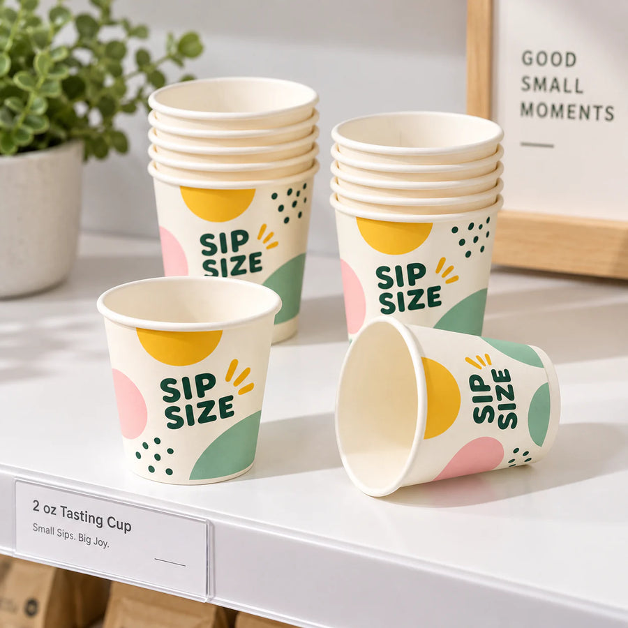 Custom Paper Sample Cups