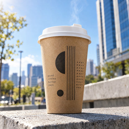 Custom Aqueous Coated Paper Coffee Cups