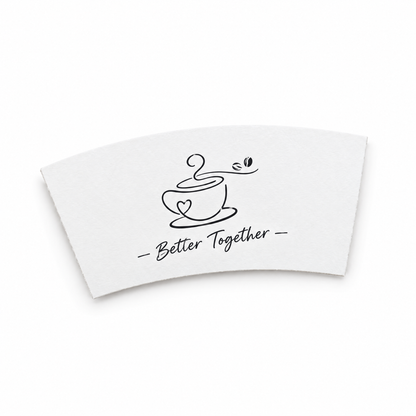 Custom Printed Coffee Cup Sleeves