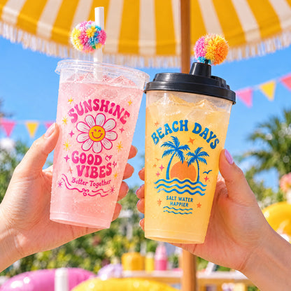 Custom Double PE Coated Cold Drink Paper Cups