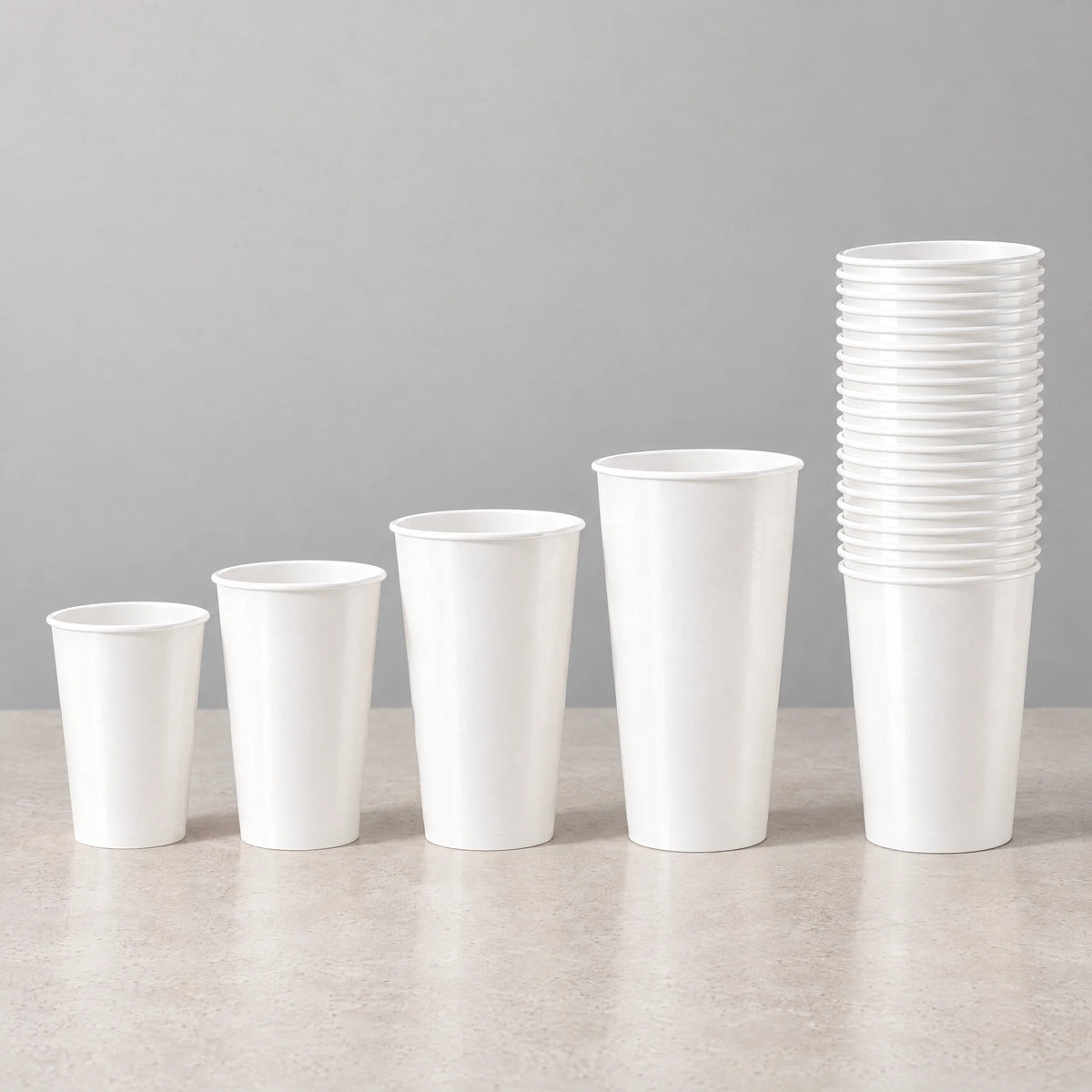 Custom Double PE Coated Cold Drink Paper Cups