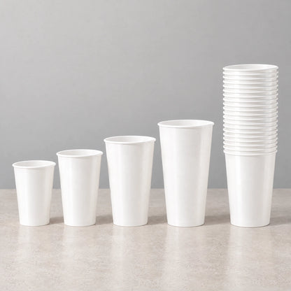 Custom Double PE Coated Cold Drink Paper Cups