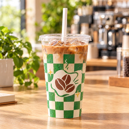 Custom Double PE Coated Cold Drink Paper Cups