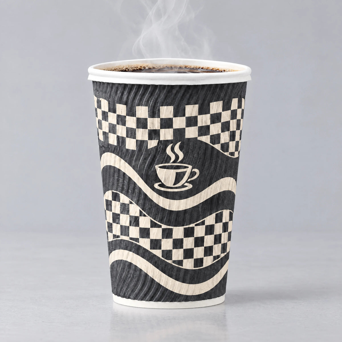 Custom Ripple Wall Coffee Cups